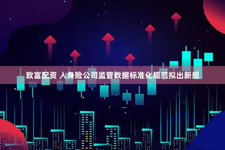 致富配资 人身险公司监管数据标准化规范拟出新规